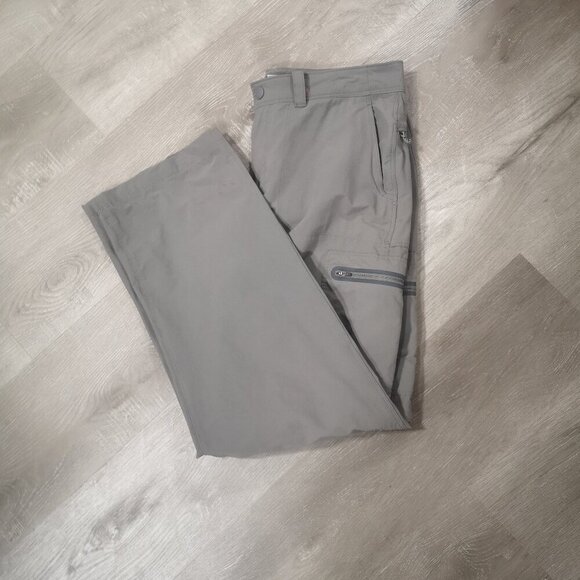 L.L. Bean Men's Size 32/32 Grey Straight Legs Zip Off Pants - Picture 7 of 16